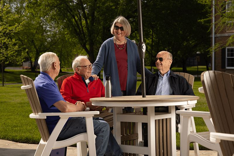 Bac Outdoor Resident Gathering