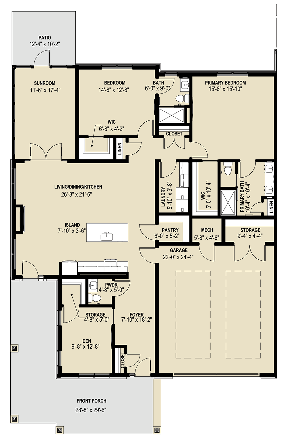 Oak II Left Dim CARRIAGE HOMES Marketing Materials 2025 03 04 7