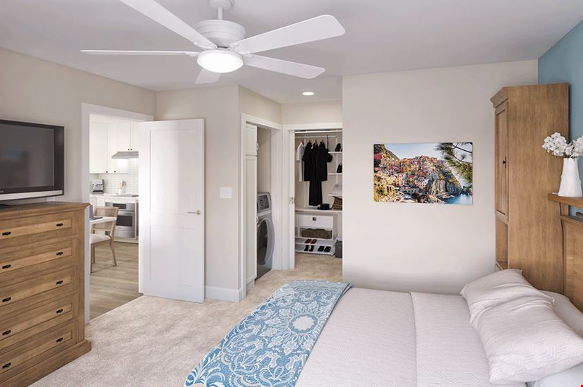 Simplified Living Contemporary Bedroom 2