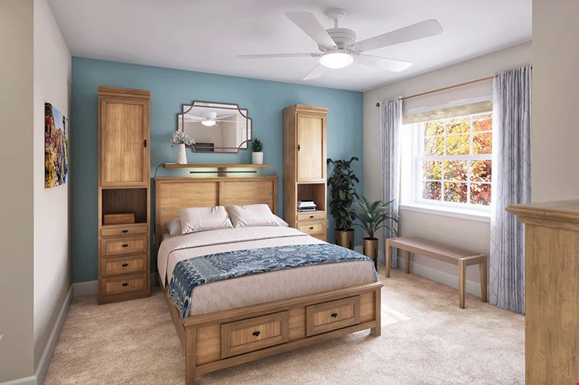 Simplified Living Contemporary Bedroom