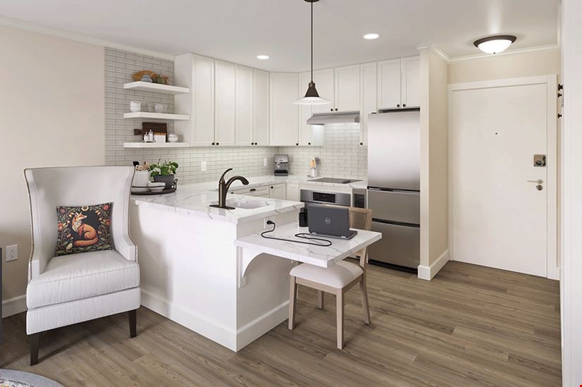 Simplified Living Contemporary Kitchen