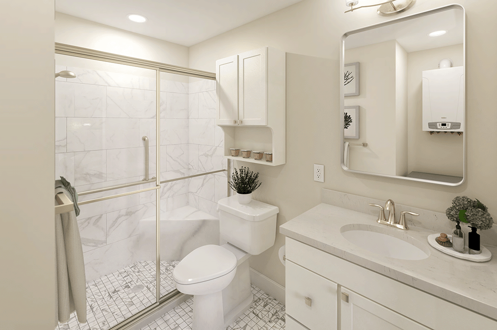 Simplified Living Traditional Bath