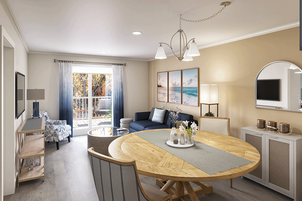 Simplified Living Traditional Dining And Living